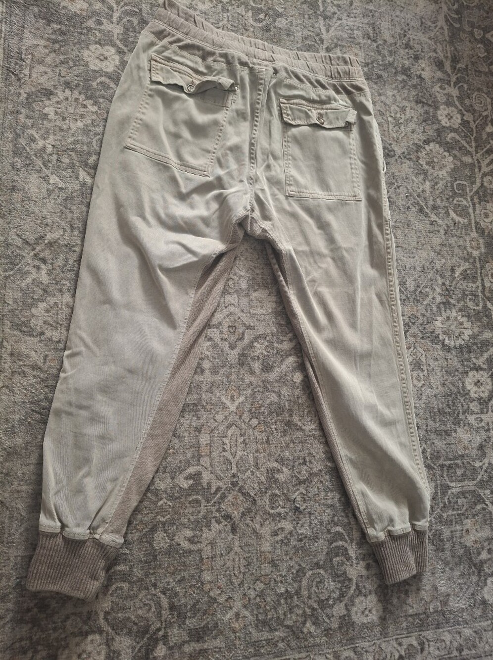 James Perse Mixed Media Pant in Coyote - Picture 12 of 16